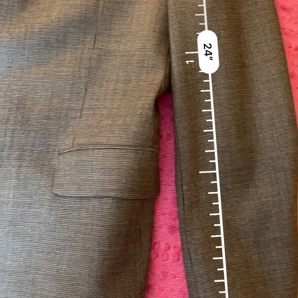 Ralph Lauren Mens Wool Tweed Blazer 46 Gray‎ 2 Button Sport Coat Jacket Career